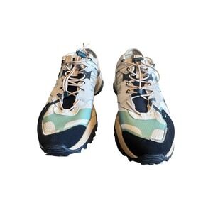 NWOT Lacoste L-Guard Rugged Outdoor Sneakers Men's Sz 12 Off White Green Gator